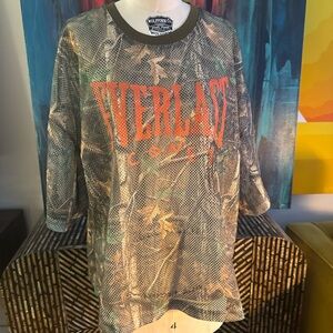 Everlast Camouflage Mesh Top with Orange Logo